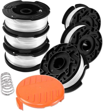 Trimmerio linijos ritė „Black and Decker“ trimmeriams, 6 trimmerio linijos „Xin“