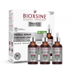 Serumas nuo plaukų slinkimo Bioxsine Dermagen Herbal Serum 3X50ml