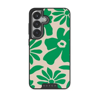 Margarita - Samsung Galaxy S25 Case, Elite Dark (Magnetic) / Silver