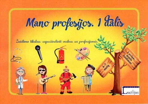 Mano profesijos. 1 dalis. Lavinamasis žaidimas