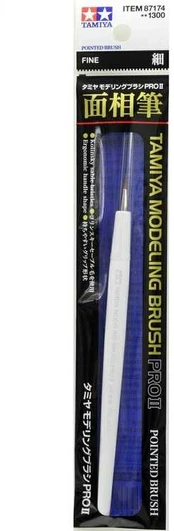 Tamiya - Pro II Series Pointed - Fine (Tikslus teptukas), 87174