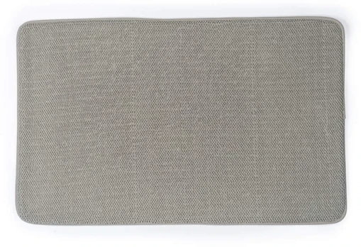 Beldray LA00000099NEU7 Anti-mould Memory Foam Bath Mat 50 x 80 cm, Pilkas