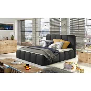 Lova Edvige Soft 11, 140 x 200 cm, juoda