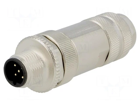 Plug | M12 | PIN: 5 | male | B code-Profibus | for cable | screw terminal
