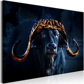 Artgeist Paveikslas - Golden Horns (1 Part) Wide
