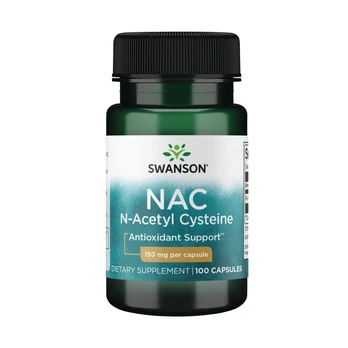 SWANSON, Nac n-acetyl cysteine, 150mg, 100 kaps.