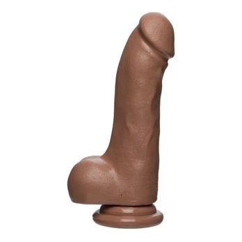 Doc Johnson Master D Intimate Device FIRMSKYN 18 cm with Base Balls