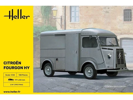 Heller - Citroen Fourgon Type H, 1/24, 80768