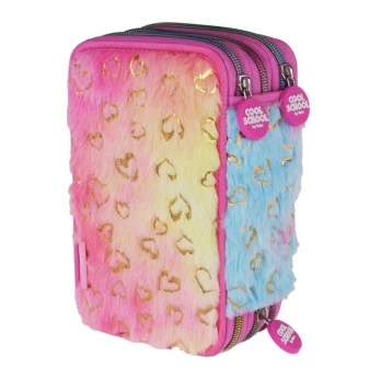 Usorteret Tinka - Triple Pencilcase - Plush (8-803743) /School