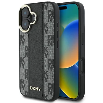 DKNY DKHMP16MPCPVSLK iPhone 16 Plus 6.7" juoda/juodas hardcase Checkered Pattern Magsafe