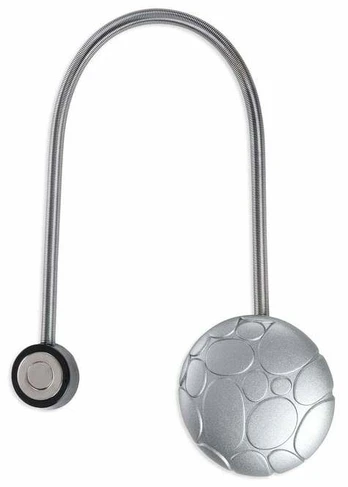 Užuolaidų laikiklis su magnetu, 6 cm, sidabro