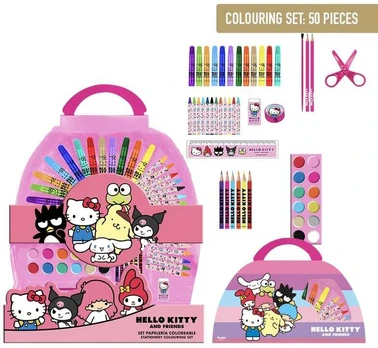 CERDÁ Hello Kitty stationery set 50pcs