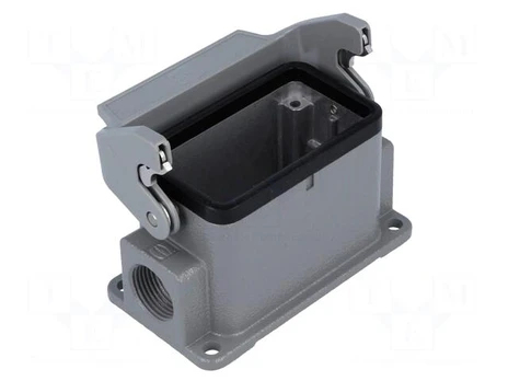 Enclosure: for rectangular connectors | Han | size 10B | with latch