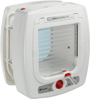 FERPLAST - Cat flap Swing Microchip  26,5 x 16,2 x 31,5cm- (705.2080)