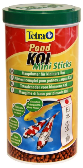 TetraPond Koi SticksJunior 1L pašaras karpiams S
