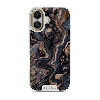 Enchanted Mirror - Marble iPhone 17 Case, Elite Light (MagSafe) / Gold