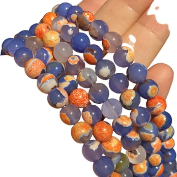 Akmenų karoliukai, 8mm 46pcs Beads