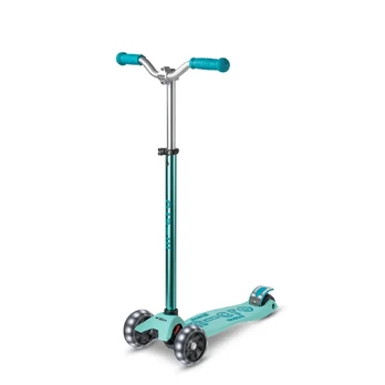 Paspirtukas Micro Maxi Deluxe PRO Vibrant Blue LED