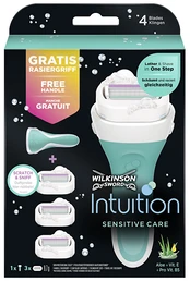 Wilkinson Sword Intuition Sensitive (handle + 3 different heads) kaina