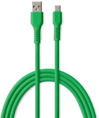 COLORUM kabelis USB-A - USB-C 1,8m 3A CK60-AC-04 xGreen