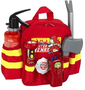 Gaisrininko žaislas Klein Firefighter Henry Backpack