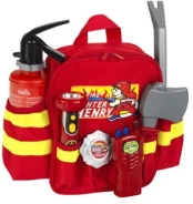 Gaisrininko žaislas Klein Firefighter Henry Backpack kaina