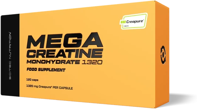 Scitec Mega Creatine Monohydrate 1320 120 kaps.