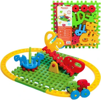 „Marioinex Klocki Mini“ pramogų parko „Waffles 31 PCS“.