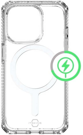 ITSKINS HYBRID R // CLEAR, Dėklas, Apple, iPhone 15 Pro Max, 17 cm (6,7"), Permatomas