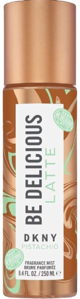 Kūno dulksna DKNY Be Delicious Latte Pistachio, 250 ml
