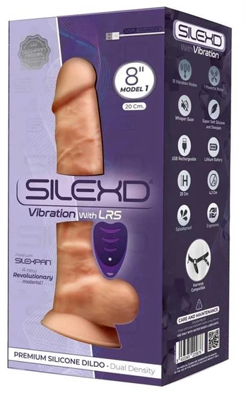 SilexD Model 8 Vibration + lrs realistiškas dildo