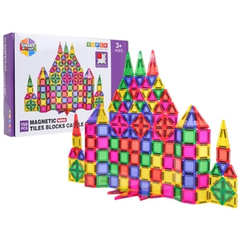 Magnetinių kaladėlių rinkinys 150 vnt