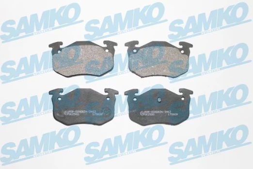 Stabdžių trinkelių rinkinys, diskinis stabdys SAMKO 5SP275