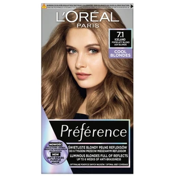 Plaukų dažai L’Oréal Paris Preference Cool Blondes, 7.1 Iceland