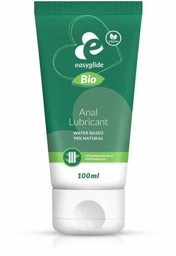 EasyGlide - Bio & Natural Waterbased Anal Lubricant 100 ml