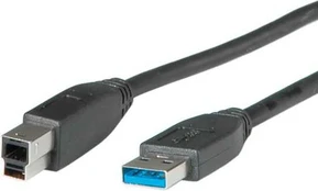 Kabelis USB Roline USB-A - 1.8 m Juodas (11.02.8870)