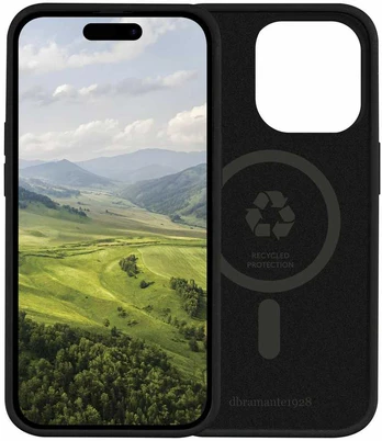Dėklas Dbramante1928 MONACO MAGSAFE NIGHT Juodas | FOR IPHONE 15 PRO