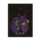 Kartoninis aplankas su guma STITCH 3, A4