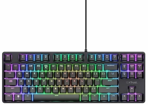 Klaviatūra Trust GXT 864 Cada Compact TKL Mechanical Gaming