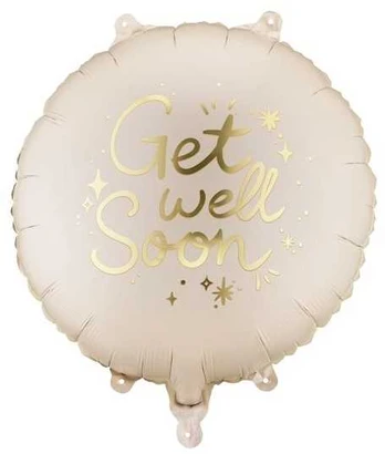 Party Deco Get Well Soon folieballon