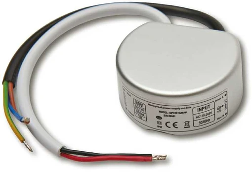10W LED maitinimo šaltinis, 0,83A 12V IP67