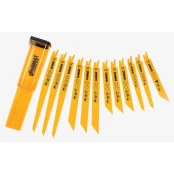 Pjūklų geležtės 12 vnt. DeWalt kaina