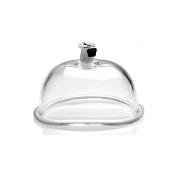XR Brands Digital Vulva Pump Automatic System Transparent 848518030917
