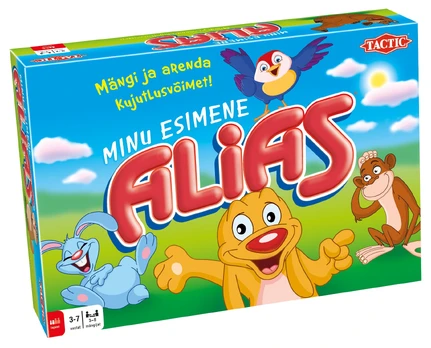 Stalo žaidimas Tactic Mano pirmasis Alias, EE