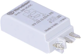 Finder MODUŁ EMC LED Žalias+WAR 6-24VAC/DC