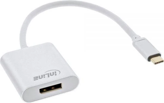 USB InLine adapteris USB-C – DisplayPort Baltas (64102S)