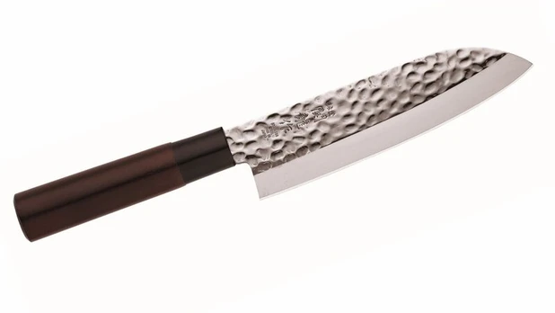 Sekiryu Katei Hammered Santoku peilis SRH100, 16.5 cm