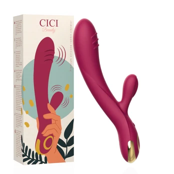 Vibratorius CICI BEAUTY PREMIUM SILICONE RABBIT
