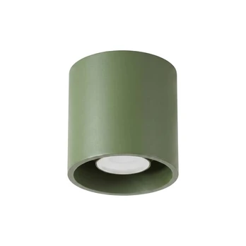 Sollux Lighting lubinis šviestuvas Orbis 1, alyvuogių žalias