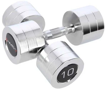 CHD10 CHROME Hanteliai (2 vnt.) HMS